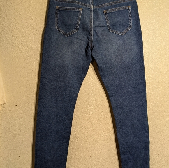 Wonder Nation Blue Skinny Jeans Classic Denim Style pre-owned size 12 plus - Picture 7 of 9